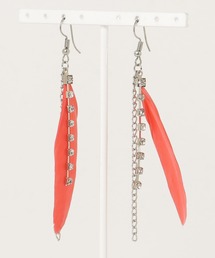 CELENA BEATS（セレナビーツ）の「AsUsencE/アズユーセンス フェザー ピアス リゾート スタイル ビーチ スタイル フェス（ピアス（両耳用））」