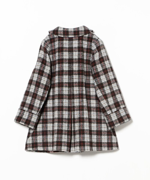 こども ビームス（コドモビームス）の「チェック ステンカラー コート 2025FW（110～140cm）（その他アウター・キッズ・ブラウン・110/120/130/140）」の19枚目の写真