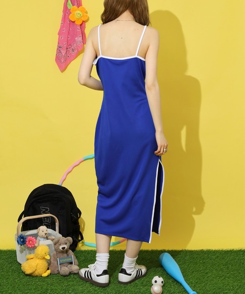 トラック ロング ドレス（ワンピース）｜NERDY（ノルディ）の