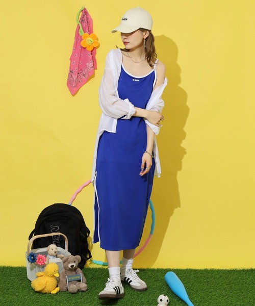 トラック ロング ドレス（ワンピース）｜NERDY（ノルディ）の