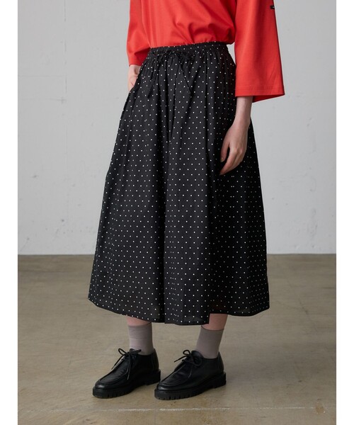 MidiUmi（ミディウミ）の「MidiUmi ドットボリュームパンツ（その他パンツ・レディース・ブラウン/グレー/ブラック・FREE）」の7枚目の写真