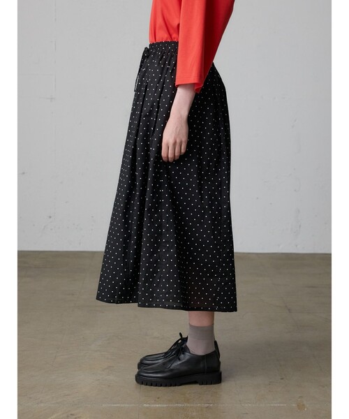 MidiUmi（ミディウミ）の「MidiUmi ドットボリュームパンツ（その他パンツ・レディース・ブラウン/グレー/ブラック・FREE）」の8枚目の写真