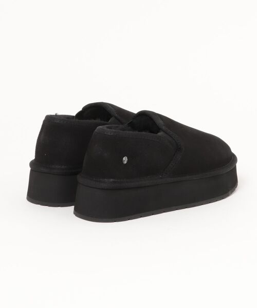 EMU Australia（エミューオーストラリア）の「Stinger Reef Flare（スリッポン・レディース・ベージュ/ブラック・7/8/9/6）」の6枚目の写真