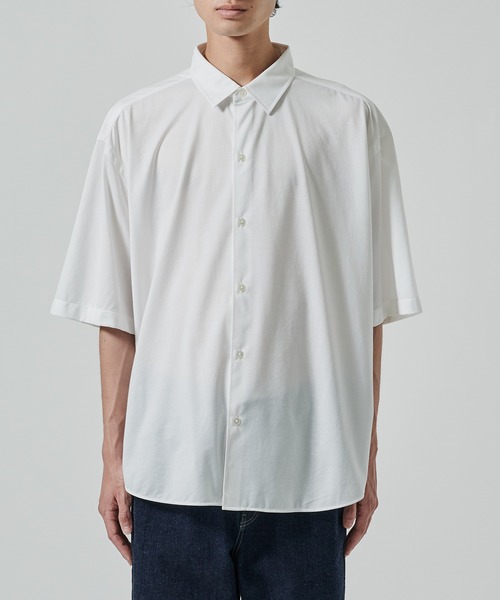 トップス KANEMASA PHIL. 46G Atmosphere Shirt セール】【KANEMASA PHIL.】46G Atmosphere S/S Shirt（シャツ
