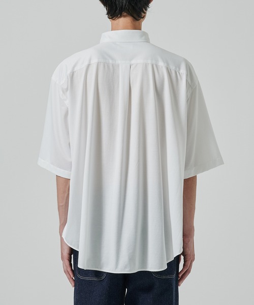 KANEMASA PHIL.(カネマサフィル)の「【KANEMASA PHIL.】46G Atmosphere S/S Shirt(シャツ/ブラウス・メンズ・サックスブルー/ブラック/ホワイト・L/M)」の6枚目の写真
