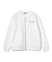 BEAMS GOLF（ビームスゴルフ）の「ORANGE LABEL / 裏起毛 ストレッチ ノーカラー ジップアップブルゾン（スウェット）」