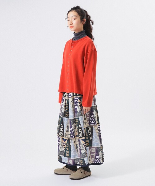 BEAMS BOY（ビームスボーイ）の「【1/15再値下げ】リングドット カーディガン（カーディガン/ボレロ・レディース・チャコールグレー/ブルー/ピンク/レッド・1/2）」の10枚目の写真