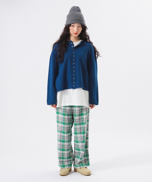 BEAMS BOY（ビームスボーイ）の「【1/15再値下げ】リングドット カーディガン（カーディガン/ボレロ・レディース・チャコールグレー/ブルー/ピンク/レッド・1/2）」の11枚目の写真