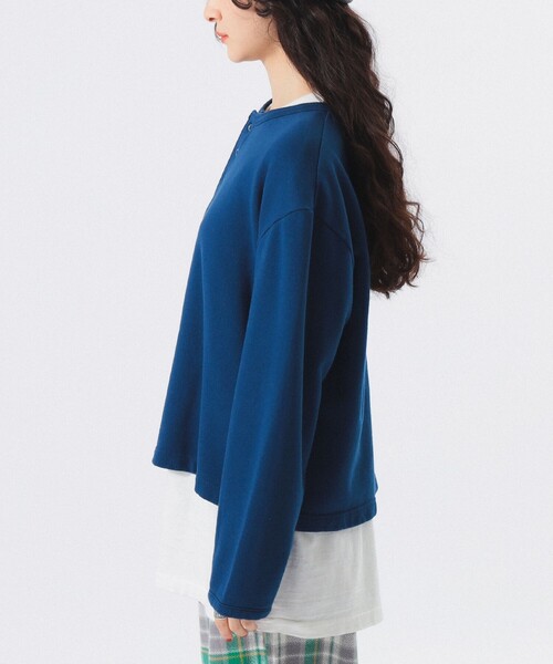 BEAMS BOY（ビームスボーイ）の「【1/15再値下げ】リングドット カーディガン（カーディガン/ボレロ・レディース・チャコールグレー/ブルー/ピンク/レッド・1/2）」の20枚目の写真