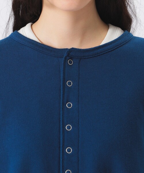 BEAMS BOY（ビームスボーイ）の「【1/15再値下げ】リングドット カーディガン（カーディガン/ボレロ・レディース・チャコールグレー/ブルー/ピンク/レッド・1/2）」の14枚目の写真