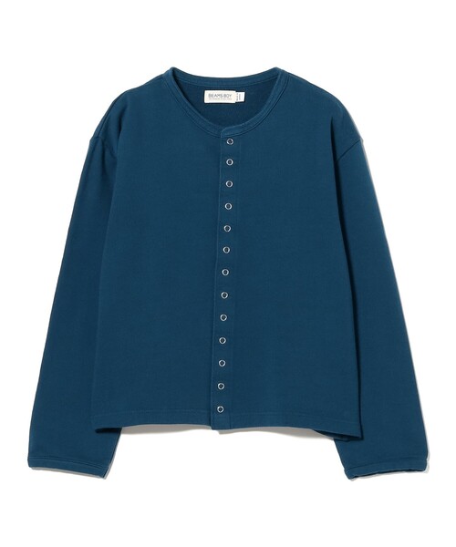 BEAMS BOY（ビームスボーイ）の「【1/15再値下げ】リングドット カーディガン（カーディガン/ボレロ・レディース・チャコールグレー/ブルー/ピンク/レッド・1/2）」の13枚目の写真