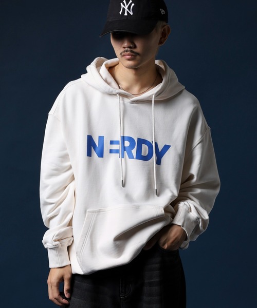 セール】ビッグブレンクロゴフーディー（パーカー）｜NERDY（ノルディ