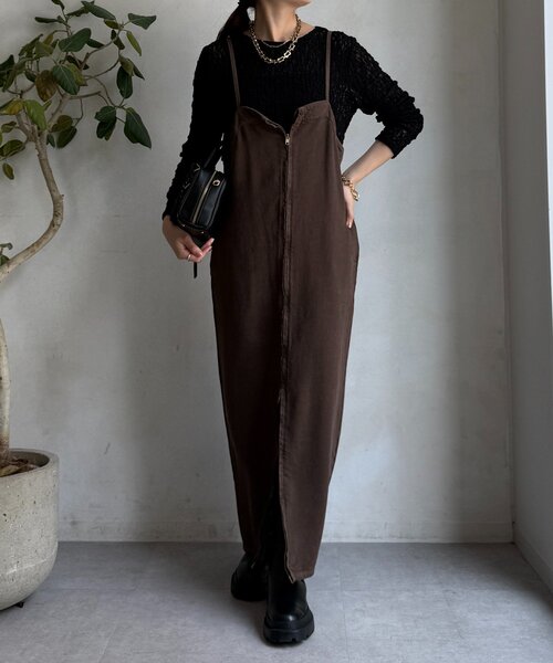 DouDou（ドゥドゥ）の「リンクルフラワーシャーリングプルオーバー（Tシャツ/カットソー・レディース・オフホワイト/ブルー/ブラック・FREE）」の17枚目の写真