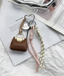 NOLITA LABORATORY(ノリータラボラトリー)の【 NOLITA / ノリータ 】ミニバッグチャーム キーホルダー付き ロープストラップ&ハートカラビナ付き バッグチャーム(チャーム)