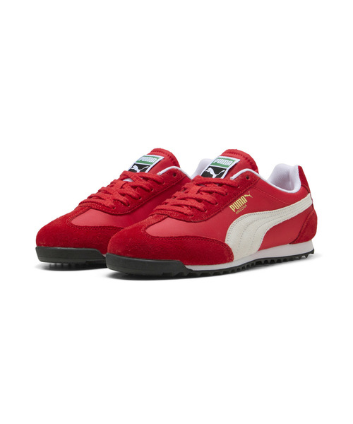 PUMA(プーマ)の「PUMA プーマ ユニセックス アリゾナ ナイロン スニーカー(スニーカー・メンズ・シルバー×ゴールド/レッド・26.5cm/27.0cm/25.5cm/26.0cm/27.5cm/29.0cm/30.0cm/28.0cm/28.5cm/25.0cm/22.0cm/22.5cm/24.0cm/24.5cm/23.0cm/23.5cm/29.5cm)」の11枚目の写真