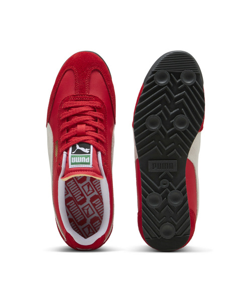 PUMA(プーマ)の「PUMA プーマ ユニセックス アリゾナ ナイロン スニーカー(スニーカー・メンズ・シルバー×ゴールド/レッド・26.5cm/27.0cm/25.5cm/26.0cm/27.5cm/29.0cm/30.0cm/28.0cm/28.5cm/25.0cm/22.0cm/22.5cm/24.0cm/24.5cm/23.0cm/23.5cm/29.5cm)」の13枚目の写真