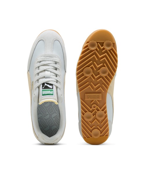 PUMA(プーマ)の「PUMA プーマ ユニセックス アリゾナ ナイロン スニーカー(スニーカー・メンズ・シルバー×ゴールド/レッド・26.5cm/27.0cm/25.5cm/26.0cm/27.5cm/29.0cm/30.0cm/28.0cm/28.5cm/25.0cm/22.0cm/22.5cm/24.0cm/24.5cm/23.0cm/23.5cm/29.5cm)」の5枚目の写真