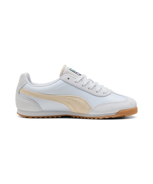 PUMA(プーマ)の「PUMA プーマ ユニセックス アリゾナ ナイロン スニーカー(スニーカー・メンズ・シルバー×ゴールド/レッド・26.5cm/27.0cm/25.5cm/26.0cm/27.5cm/29.0cm/30.0cm/28.0cm/28.5cm/25.0cm/22.0cm/22.5cm/24.0cm/24.5cm/23.0cm/23.5cm/29.5cm)」の6枚目の写真