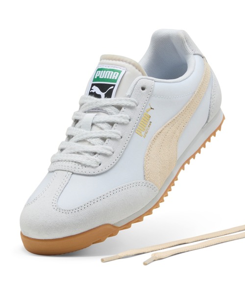 PUMA(プーマ)の「PUMA プーマ ユニセックス アリゾナ ナイロン スニーカー(スニーカー・メンズ・シルバー×ゴールド/レッド・26.5cm/27.0cm/25.5cm/26.0cm/27.5cm/29.0cm/30.0cm/28.0cm/28.5cm/25.0cm/22.0cm/22.5cm/24.0cm/24.5cm/23.0cm/23.5cm/29.5cm)」の7枚目の写真