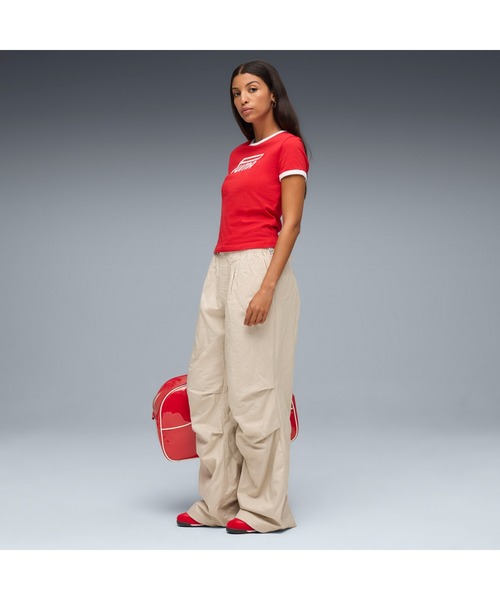 PUMA(プーマ)の「PUMA プーマ ユニセックス アリゾナ ナイロン スニーカー(スニーカー・メンズ・シルバー×ゴールド/レッド・26.5cm/27.0cm/25.5cm/26.0cm/27.5cm/29.0cm/30.0cm/28.0cm/28.5cm/25.0cm/22.0cm/22.5cm/24.0cm/24.5cm/23.0cm/23.5cm/29.5cm)」の9枚目の写真