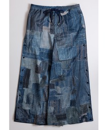 FDMTL（ファンダメンタル）の「FDMTL/ファンダメンタル/BORO SIDE BUTTON HAKAMA PANTS（デニムパンツ）」
