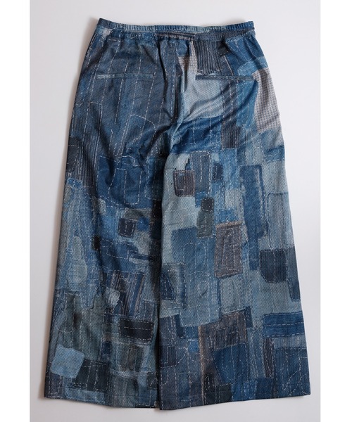 FDMTL(ファンダメンタル)の「FDMTL/ファンダメンタル/BORO SIDE BUTTON HAKAMA PANTS(デニムパンツ・メンズ・インディゴブルー・28/30/32)」の2枚目の写真