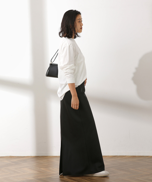 journal standard L'essage（ジャーナルスタンダードレサージュ）の「【MICKEY】ピグメントロングスリーブTシャツ（Tシャツ/カットソー・レディース・ホワイト/ブラウン/グレー・FREE）」の12枚目の写真