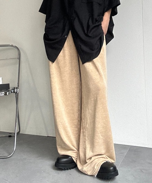 CREARE -LINO-(クレアーレリノ)の「ピグメントスウェットパンツ(スウェットパンツ・メンズ・ブラウン/ブラック/杢グレー・M/L/XL)」の3枚目の写真