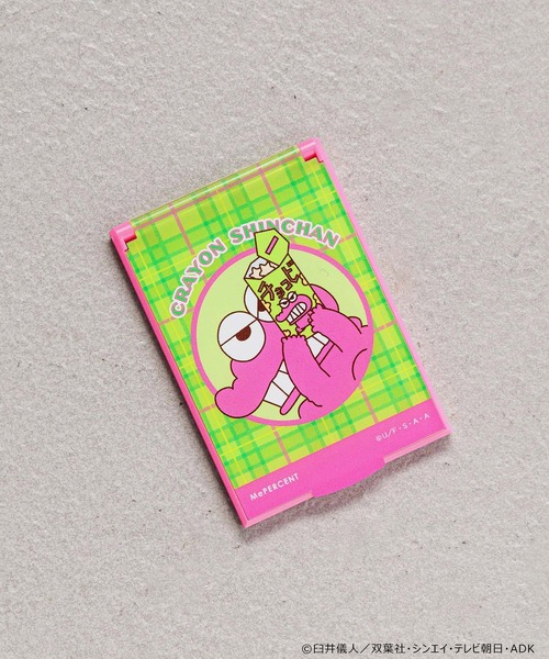 Me%（ミィパーセント）の「【クレヨンしんちゃん】miniミラー　574996（手鏡/メイクミラー・レディース・その他1/ホワイト/ブルー系その他・FREE）」の2枚目の写真