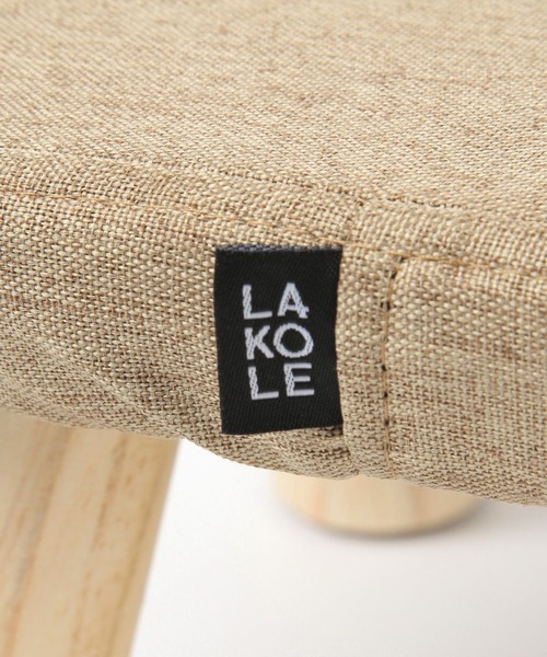 LAKOLE（ラコレ）の「ファブリックスツール2-ショート / 578733（家具・レディース・チャコール/アイボリー/グレー/ベージュ・FREE）」の17枚目の写真
