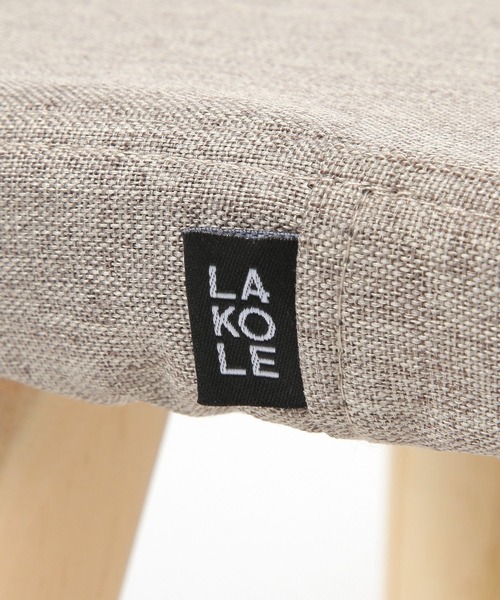 LAKOLE（ラコレ）の「ファブリックスツール2-ショート / 578733（家具・レディース・チャコール/アイボリー/グレー/ベージュ・FREE）」の15枚目の写真