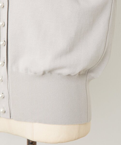 未使用級✨BEARDSLEY ビアズリー　パールボタン　カーディガン　ゆったり黒 パールボタンカーディガン（カーディガン/ボレロ）｜BEARDSLEY