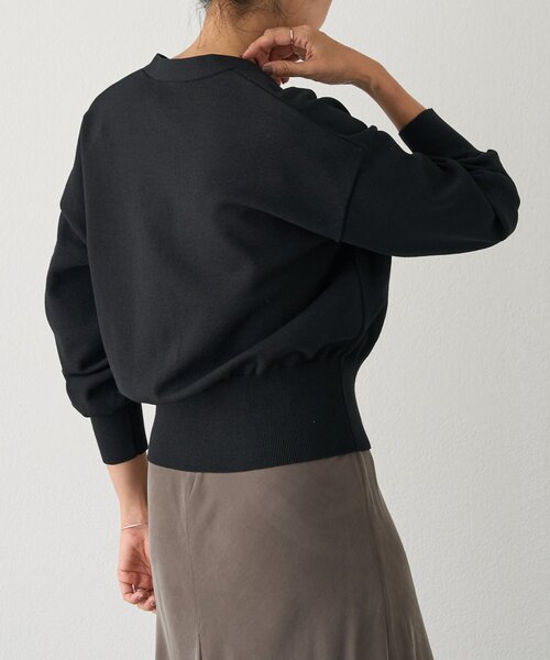 未使用級✨BEARDSLEY ビアズリー　パールボタン　カーディガン　ゆったり黒 未使用級✨BEARDSLEY ビアズリー パールボタン カーディガン