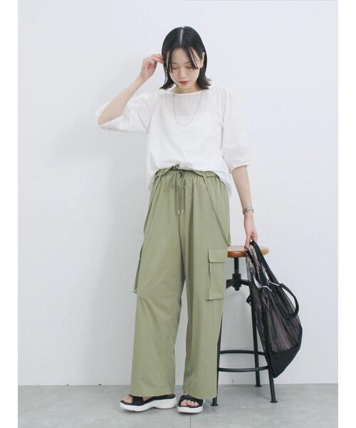 Samansa Mos2 blue（サマンサモスモスブルー）の「◎ドット刺繍ブラウス（シャツ/ブラウス・レディース・ブラック/サックスブルー/オフホワイト・F）」の11枚目の写真