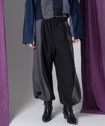 AULA AILA | ウェーブラインドローストリングパンツ(その他パンツ)