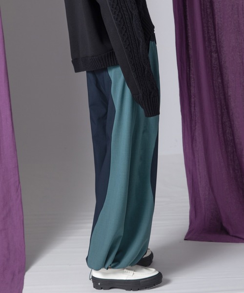 AULA AILA(アウラアイラ)の「ウェーブラインドローストリングパンツ(その他パンツ・レディース・グレー/ベージュ/グリーン・1/0)」の17枚目の写真