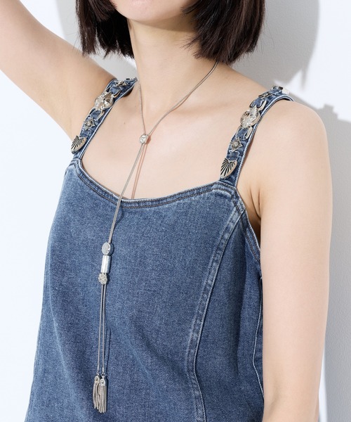 TOGA TOO/トーガトゥ】Metal loop tie small/メタルループタイスモール