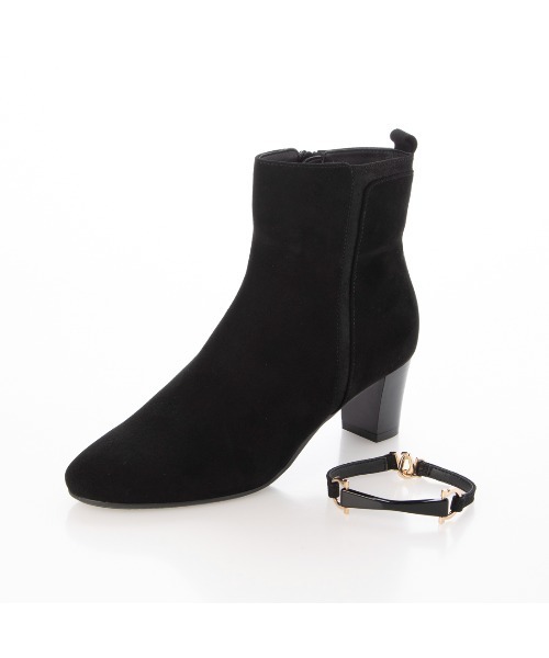 Riz raffinee（リズラフィーネ）の「【2WAY】ビットデザインショートブーツ（ブーツ・レディース・ブラック系その他6/ブラック・23cm/22.5cm）」の22枚目の写真