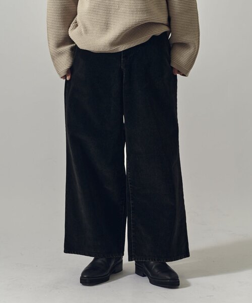 Lui's（ルイス）の「フロッキーワイドデニム（デニムパンツ・メンズ・ネイビー/ブラック・S/M）」の10枚目の写真