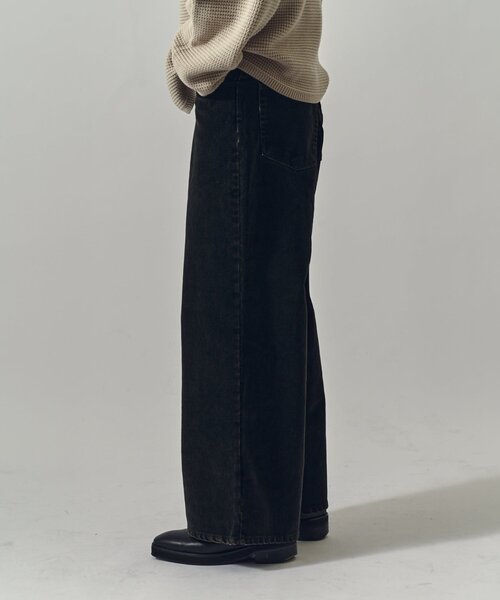 Lui's（ルイス）の「フロッキーワイドデニム（デニムパンツ・メンズ・ネイビー/ブラック・S/M）」の11枚目の写真