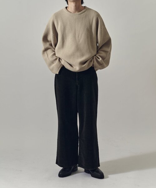 Lui's（ルイス）の「フロッキーワイドデニム（デニムパンツ・メンズ・ネイビー/ブラック・S/M）」の13枚目の写真