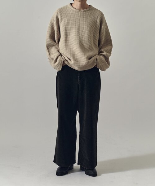 Lui's（ルイス）の「フロッキーワイドデニム（デニムパンツ・メンズ・ネイビー/ブラック・S/M）」の14枚目の写真