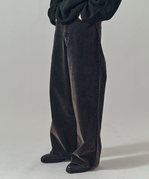 Lui's（ルイス）の「フロッキーワイドデニム（デニムパンツ・メンズ・ネイビー/ブラック・S/M）」の18枚目の写真