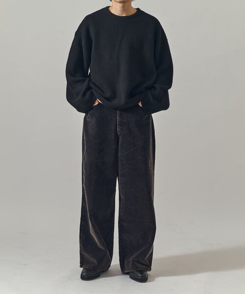 Lui's（ルイス）の「フロッキーワイドデニム（デニムパンツ・メンズ・ネイビー/ブラック・S/M）」の21枚目の写真