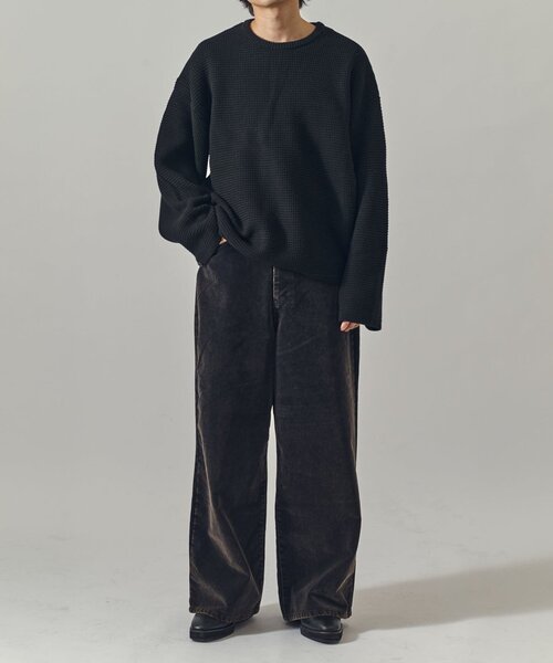 Lui's（ルイス）の「フロッキーワイドデニム（デニムパンツ・メンズ・ネイビー/ブラック・S/M）」の22枚目の写真