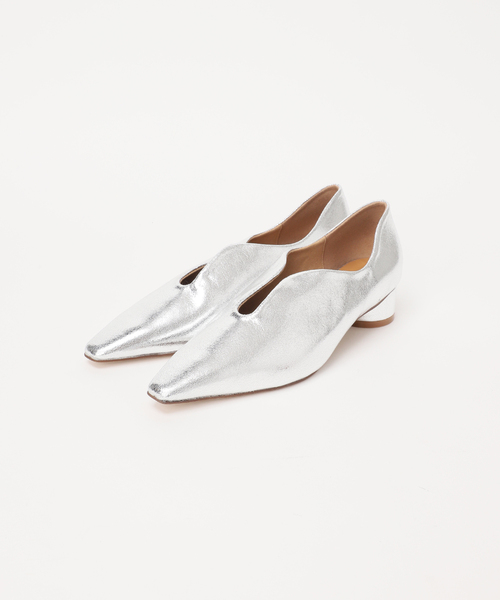 セール】3cmフレンチスクエアスリットパンプス（パンプス）｜LE TALON