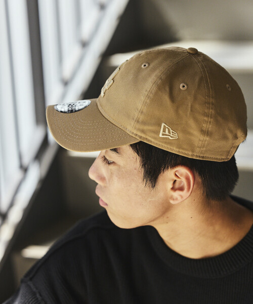 FREAK'S STORE(フリークスストア)の「限定展開 NEW ERA×FREAK'S STORE/ニューエラ 別注 9FORTY Tonal Logo / 940 メジャーリーグ 刺繍ロゴ ベースボールキャップ(キャップ・メンズ・ベージュ/ネイビー/ブラウン/ブラック・フリ-)」の5枚目の写真