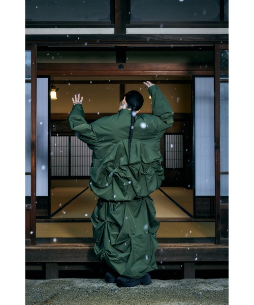 SOLOTEXツイル立体ブルゾン（ブルゾン）｜ENFOLD（エンフォルド）の