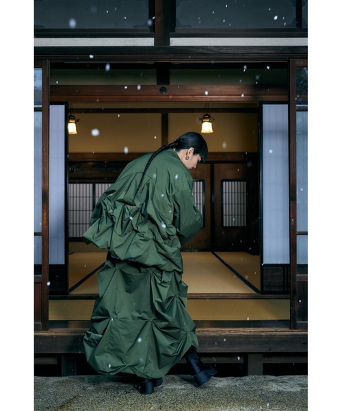 SOLOTEXツイル立体ブルゾン（ブルゾン）｜ENFOLD（エンフォルド）の