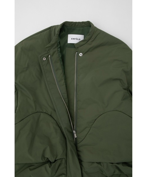 新作⭐︎ENFÖLD 【新品】 BLOUSON ブルゾン ZIPPER BLOUSON｜36｜BLK｜COAT｜|ENFÖLD OFFICIAL ONLINE STORE